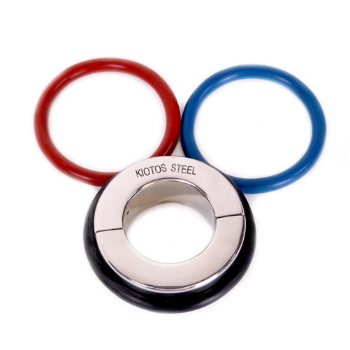 Kiotos - Ball Stretcher 35 mm - With 3 Rubber Rings (Black, Red & Blue)