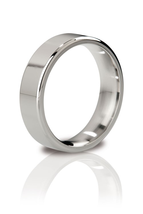 Mystim the Duke - edged Cock Ring, 55 mm, polished