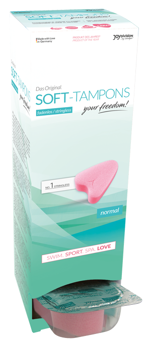 Soft Tampons "normal", moistened, box of 10